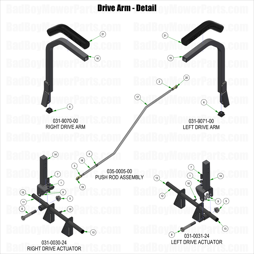 2025 Renegade - Diesel - Drive Arm - Detail